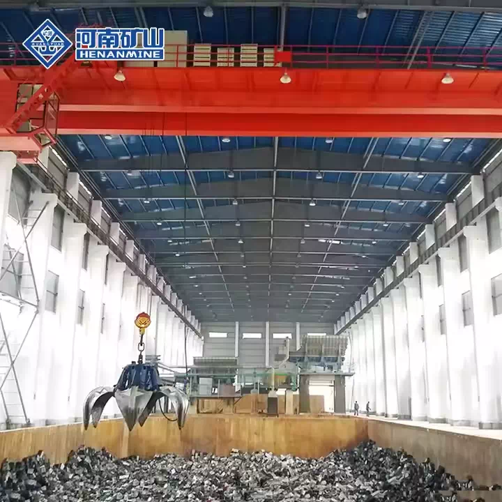 grab bucket overhead crane