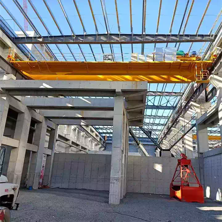 Double Girder Bridge Crane with Grab