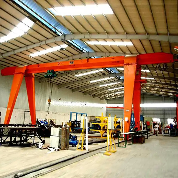 Single Girder Electric Hoist Gantry Crane