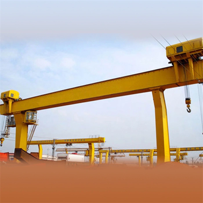 L-type leg single beam traveling single speed electric wire rope hoist gantry crane