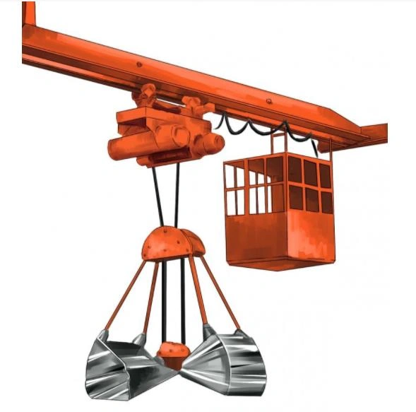 grab bucket overhead crane