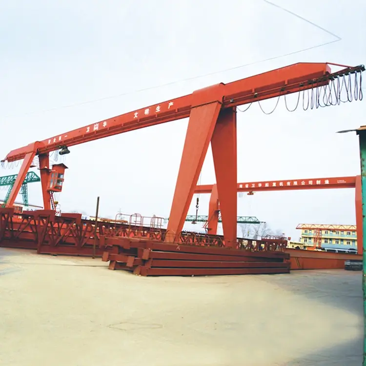 Top Quality Single Beam or Girder Electric Mobile Rail Traveling Gantry Crane