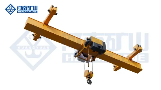 New Type Of Electric Single Girder Suspended Crane.webp