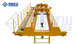 New Type Of Double Trolley Electric Hoist Bridge Crane