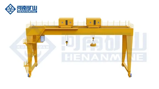 Double-trolley electromagnetic hook dual-purpose gantry cranes.webp