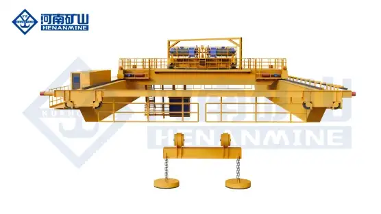 Upper Rotating Electromagnetic Hanging Beam Bridge Crane1.webp