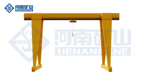 Gantry Crane With Electric Hoist.webp