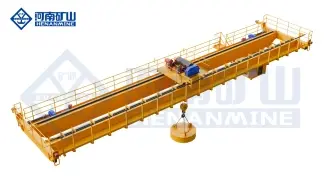 Overhead Crane With Magnet