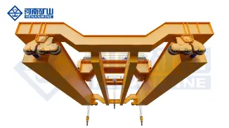 Four Girder Casting Crane