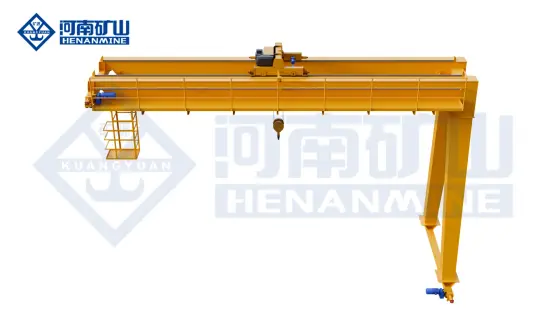 New Type Of Double Girder Electric Hoist Semi Gantry Crane1.webp