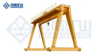 New Type Of Double Girder Electric Hoist Gantry Crane