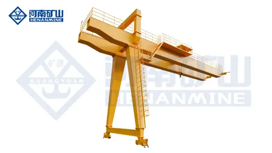 Double Girder Electric Hoist Semi Gantry Cranes.webp