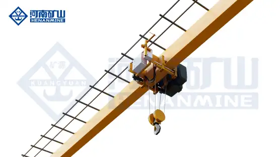 New Type Of Electric Hoist Semi Gantry Crane.webp