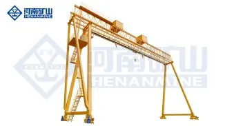 Double Trolley Truss Gantry Crane