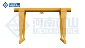 Gantry Crane With Electric Hoist